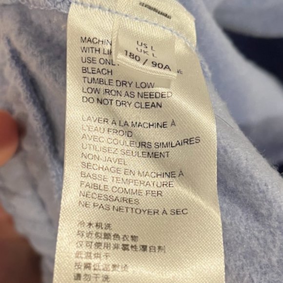 Urban Outfitters Light Blue Large (L) Standard Cloth Cargo Pants - Picture 4 of 5